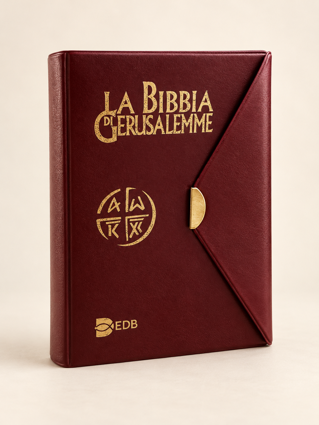 La BIBBIA di Gerusalemme ed. Tascabile con bottone