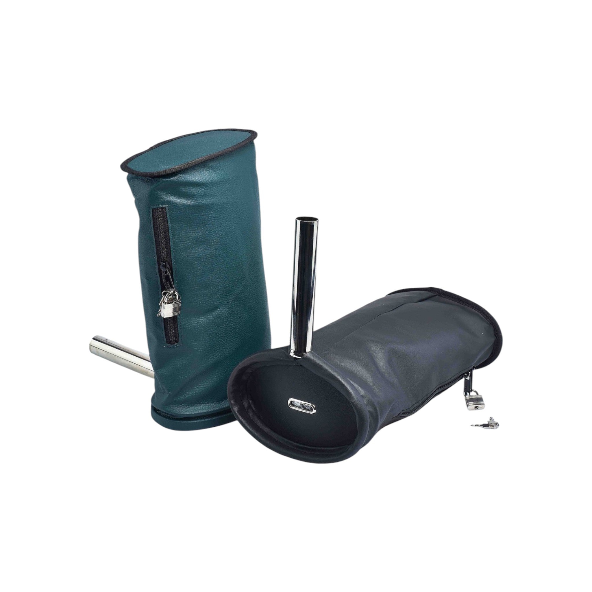 Borsa Elemosina Nera con Lucchetto