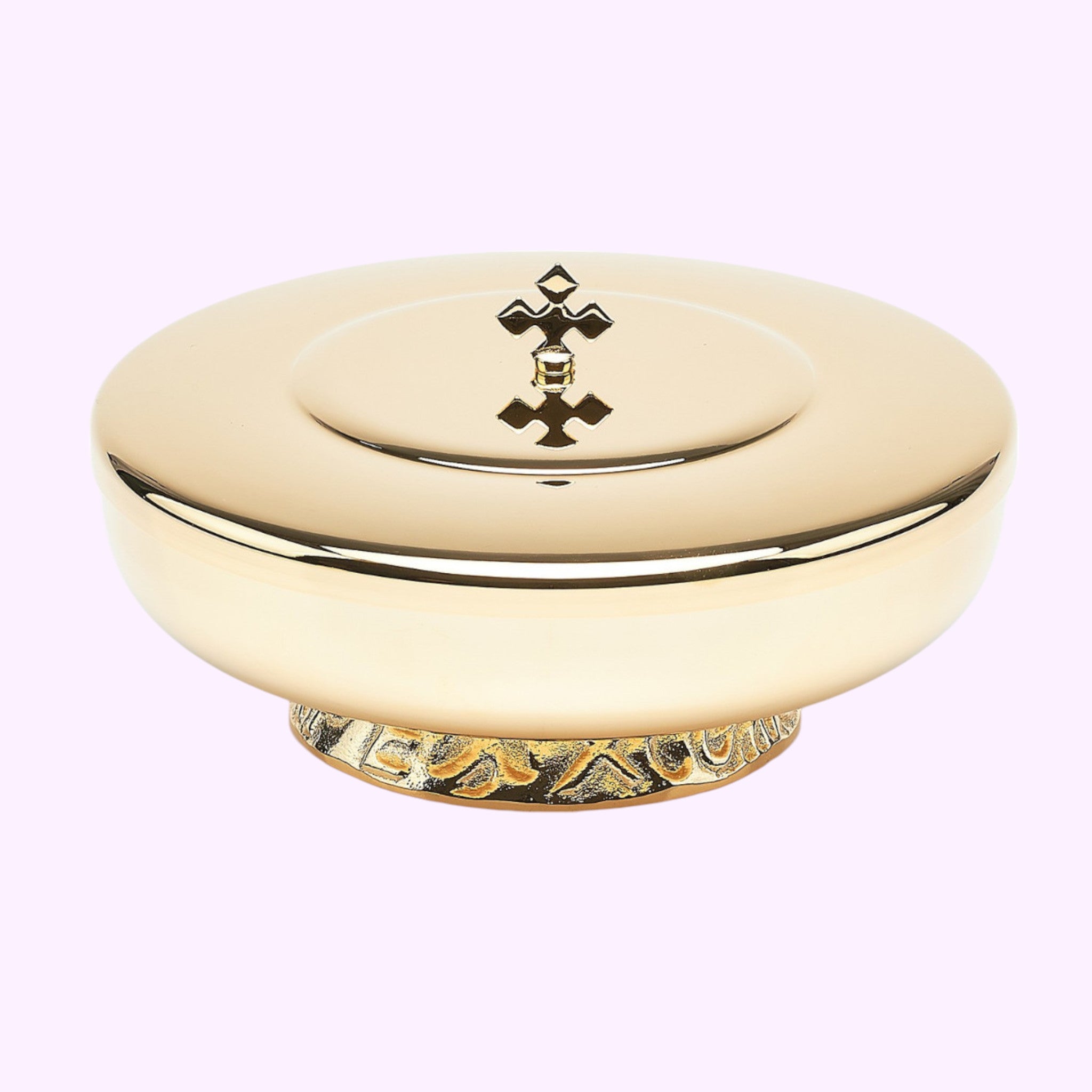 Pisside Bassa Ottone 16 cm