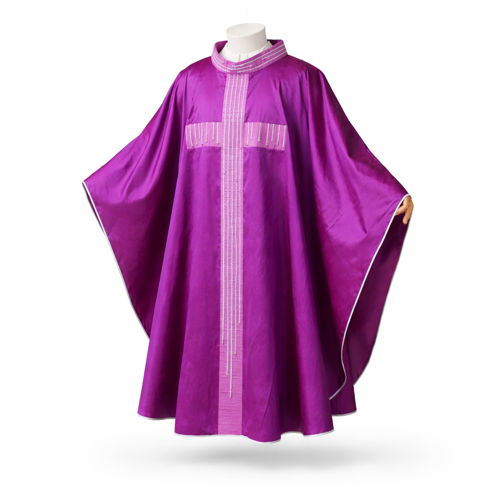 Casula Collo Coreana Stolone TAU (Colori Liturgici Disponibili)