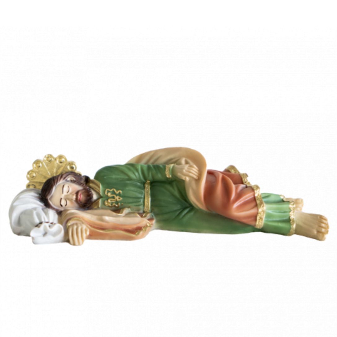 Statua San Giuseppe Dormiente h. 20 cm