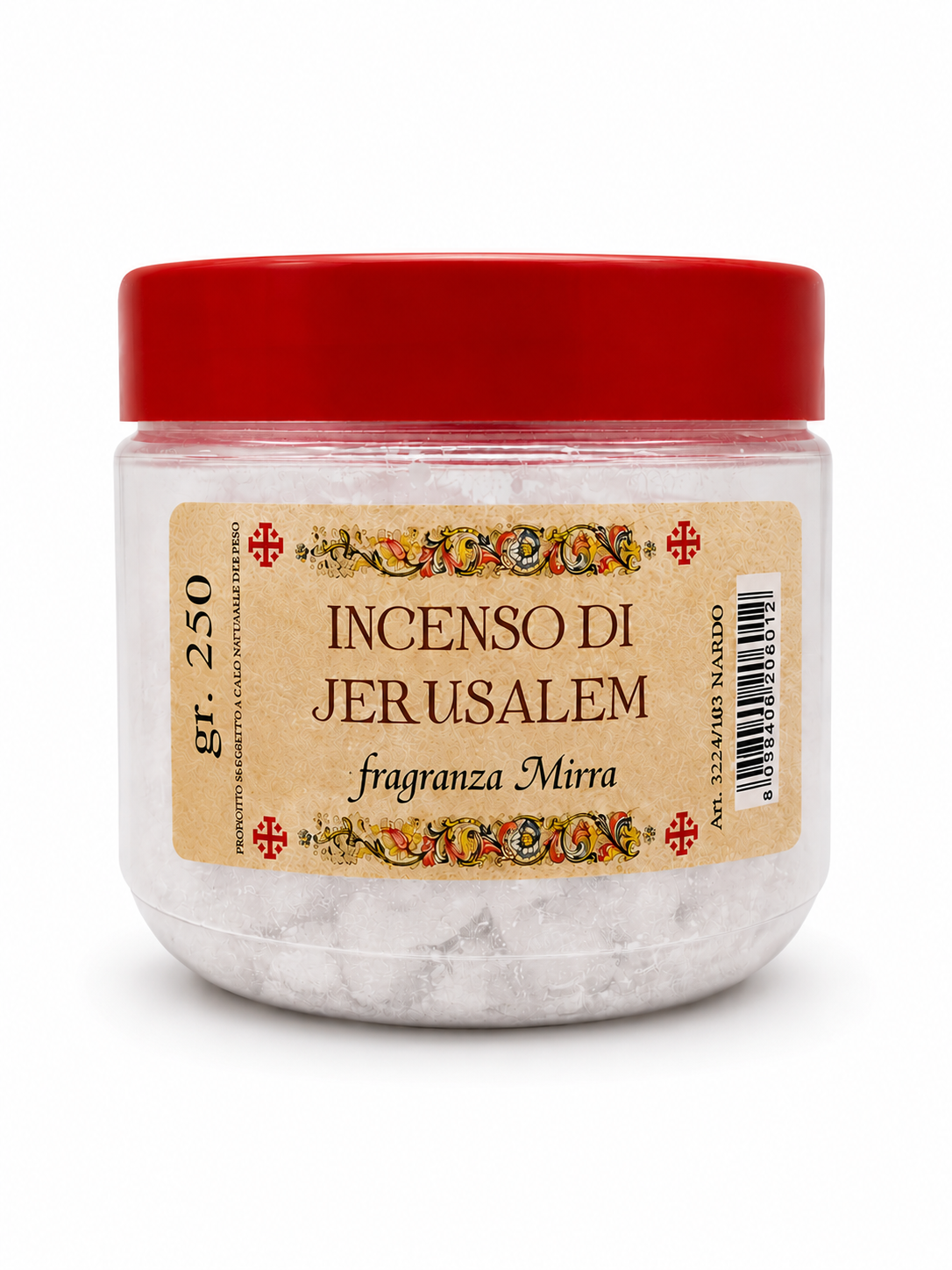 Incenso di Gerusalemme alta qualità alla Mirra 250 gr.