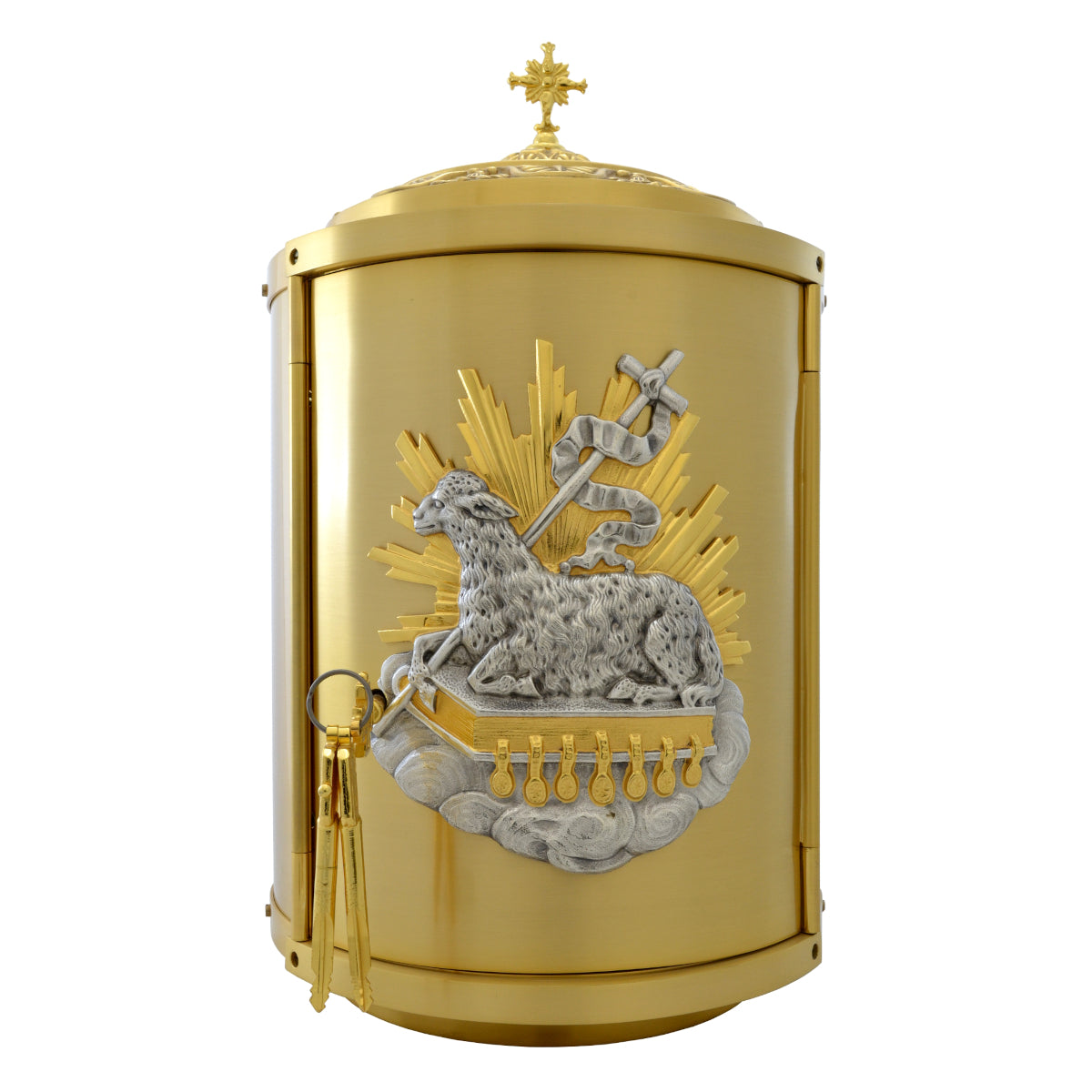 Tabernacolo con Agnello e Libro Sacro