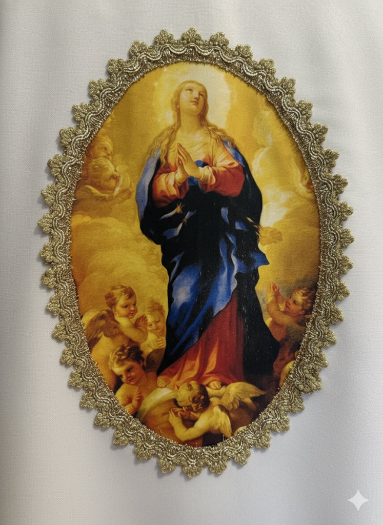 Casula Madonna stampata