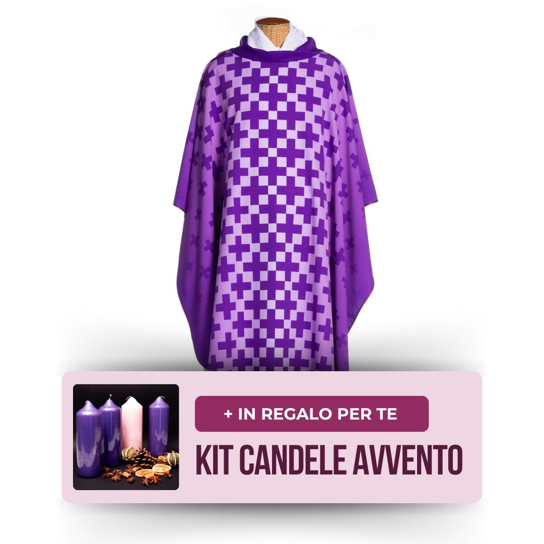 Casula Viola MilleCroci + Kit Avvento Omaggio