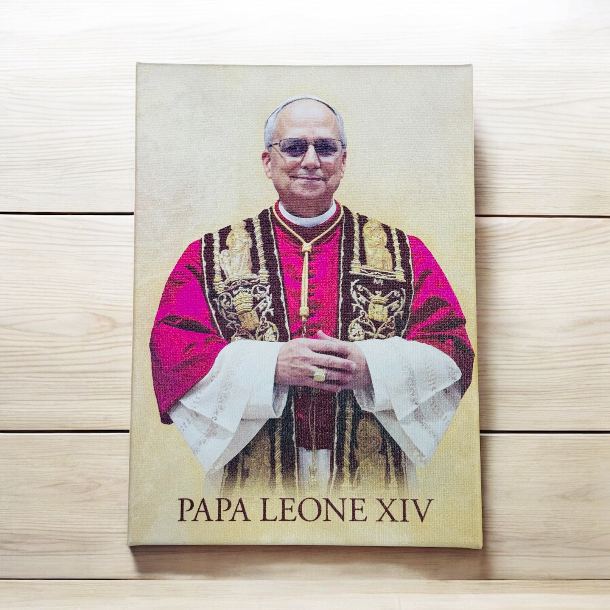 Tela artistica 30x40 Papa Leone XIV