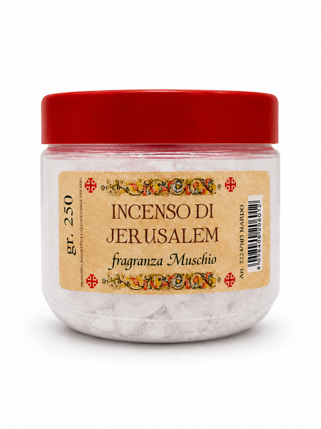 Incenso di Gerusalemme alta qualità al Muschio 250gr.