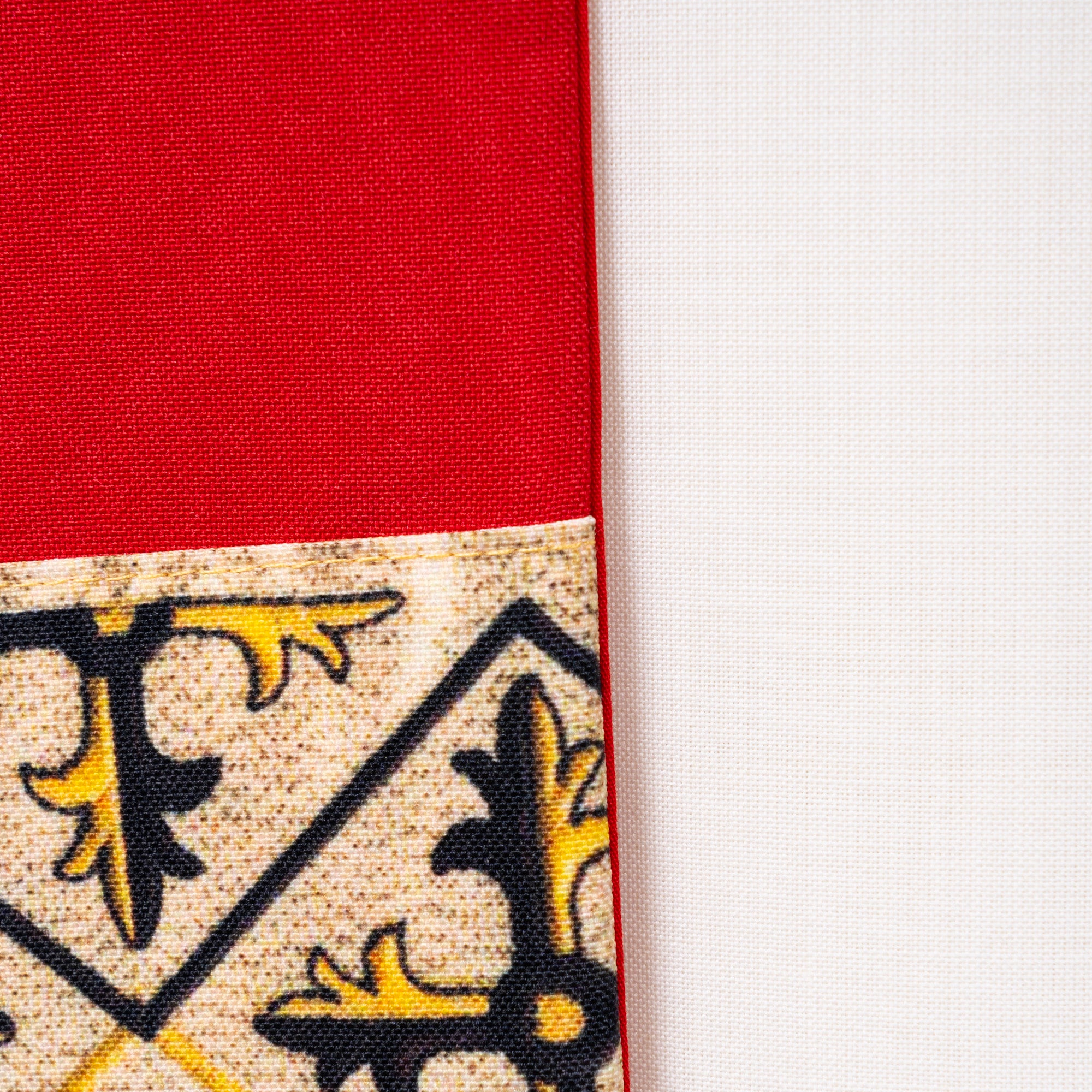 Stola Semplice con Bordo Croci (Colori Liturgici Disponibili)