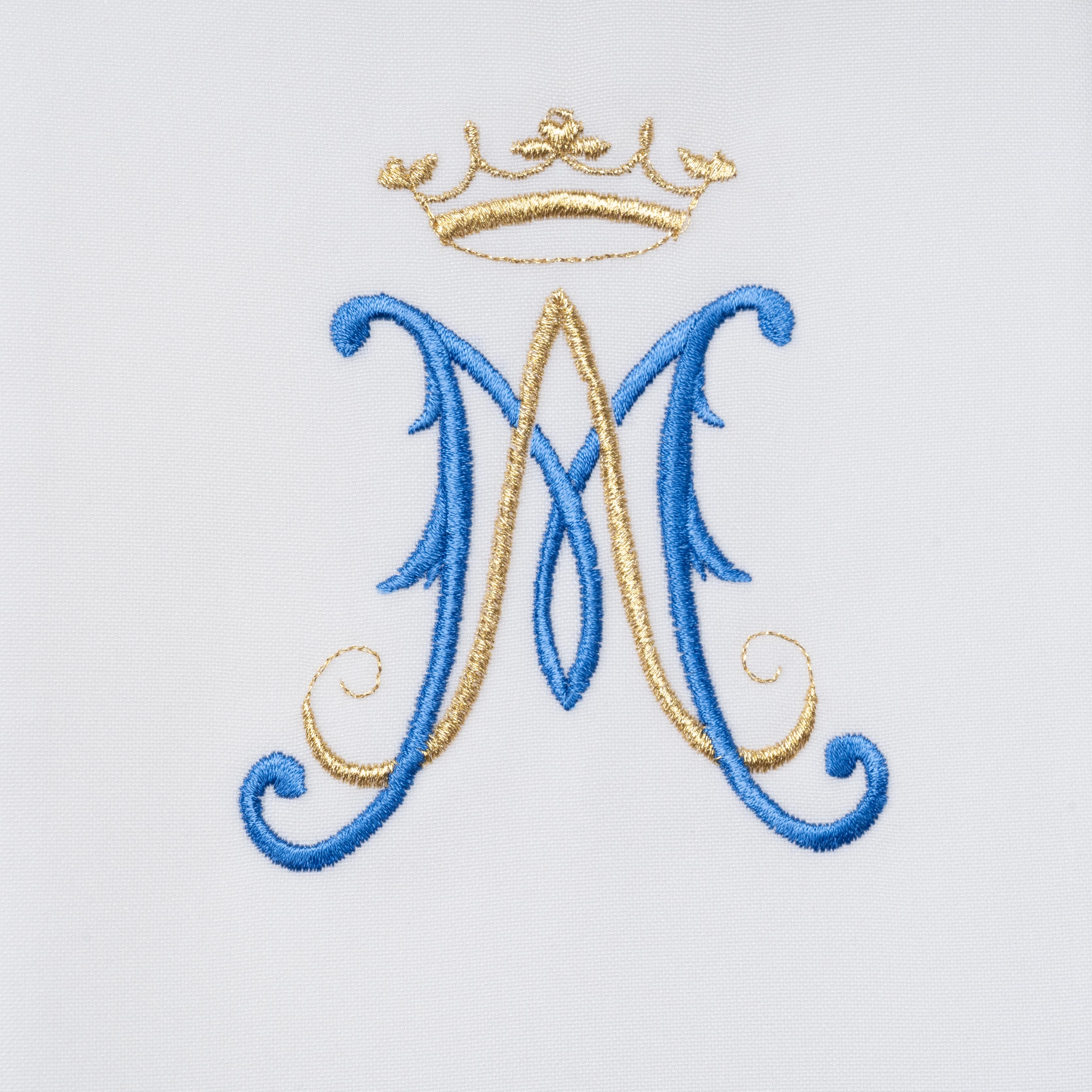 Stola Mariana Ricamo Monogramma