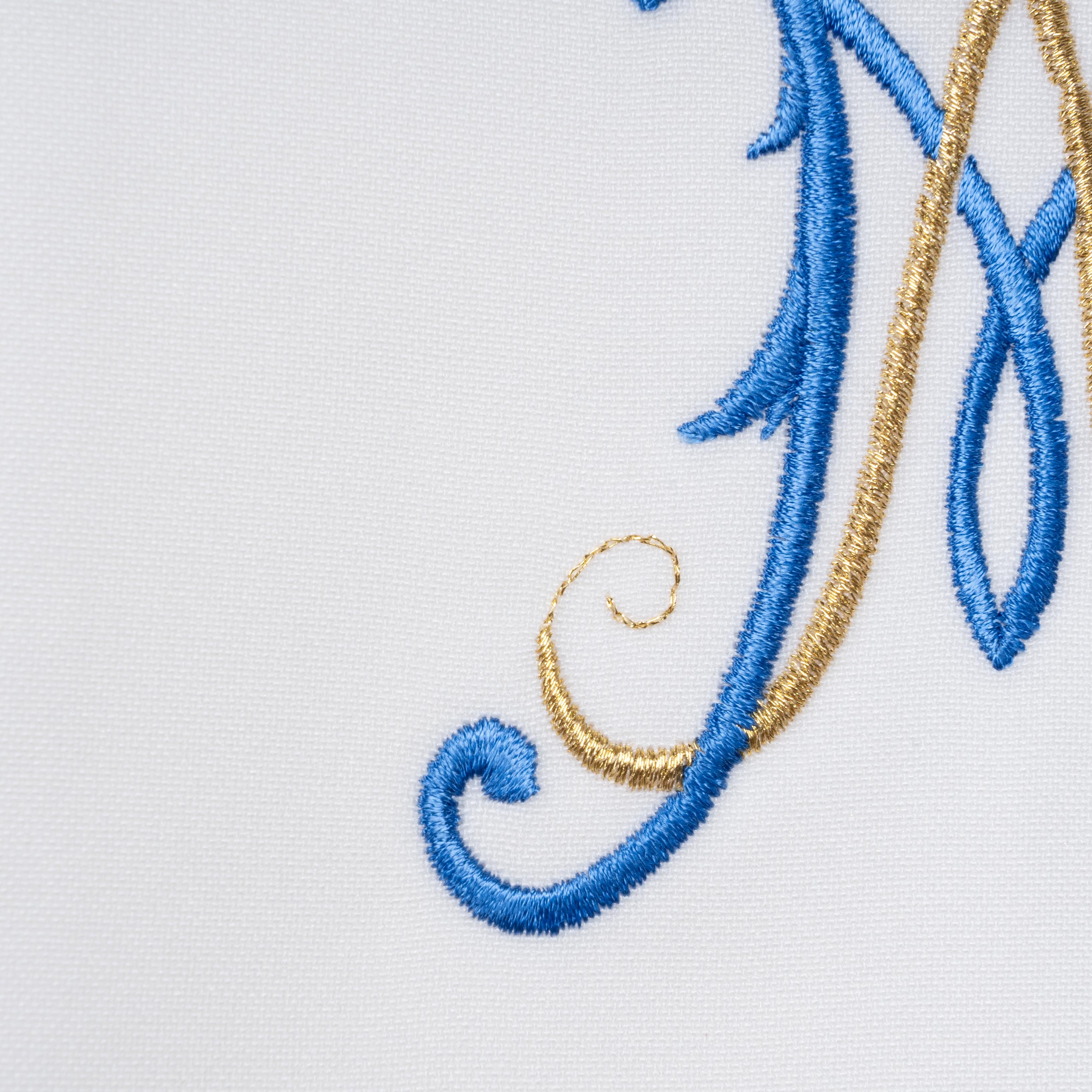 Stola Mariana Ricamo Monogramma