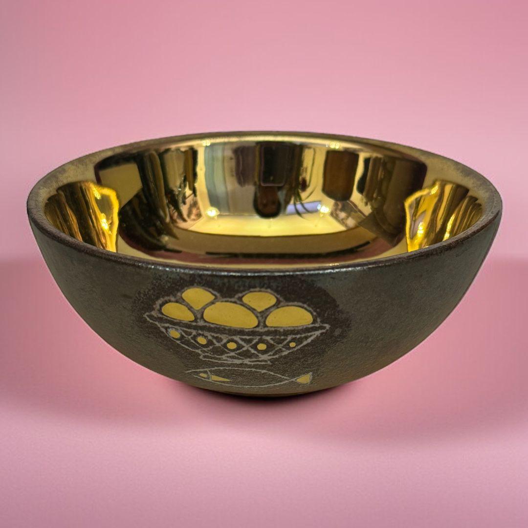 Completo Calice, Patena,Piattino Terracotta Sconto Quantità Decoro Pane e Pesci
