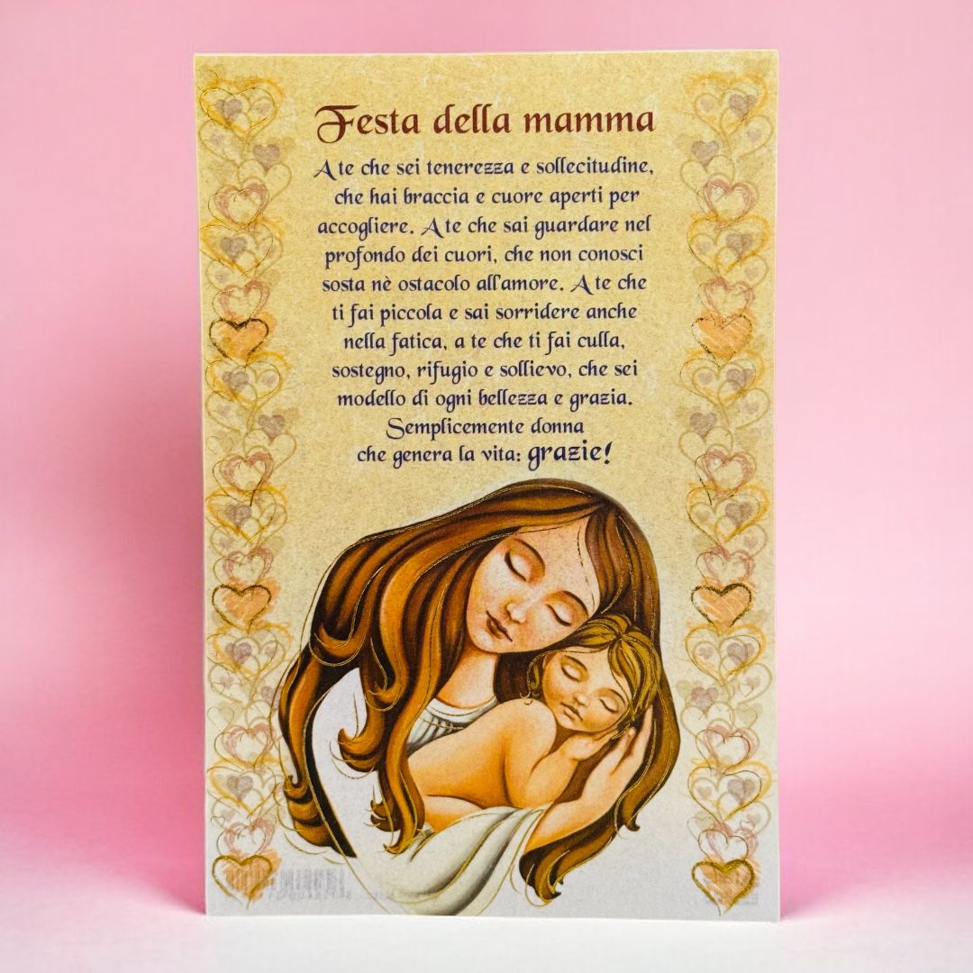 Immagine con Preghiera Festa della Mamma