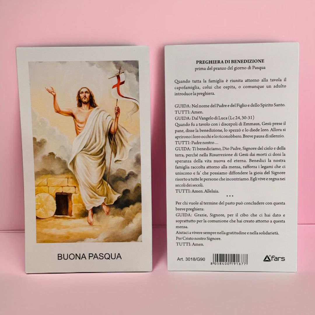 Immagine Gesù Misericordioso con Preghiera Confezione 100 Pezzi
