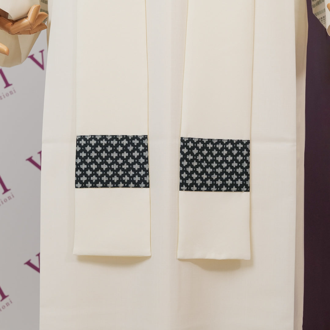 Casula con Stolone Y Piccole Croci (Colori Liturgici, Rosa e Celeste Disponibili)