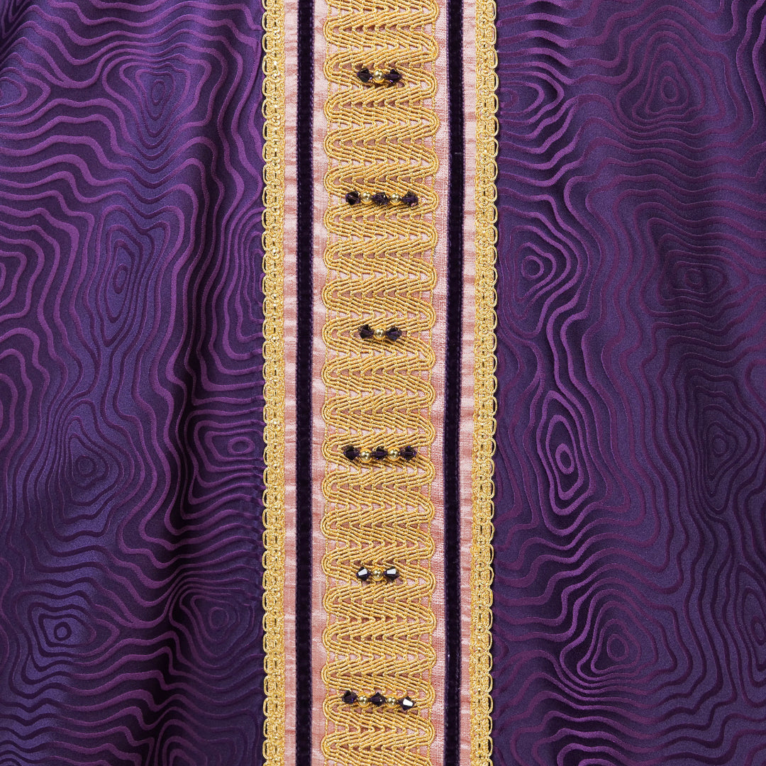 Casula Pura Seta Croce TAU (Colori Liturgici Disponibili)