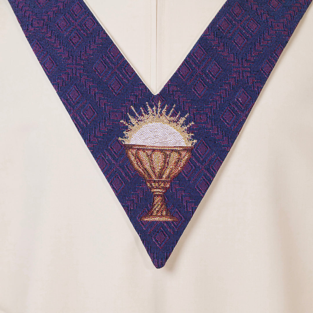 Scapolari in misto cotone Calice per ministri straordinari o accoliti (Colori Liturgici Disponibili)