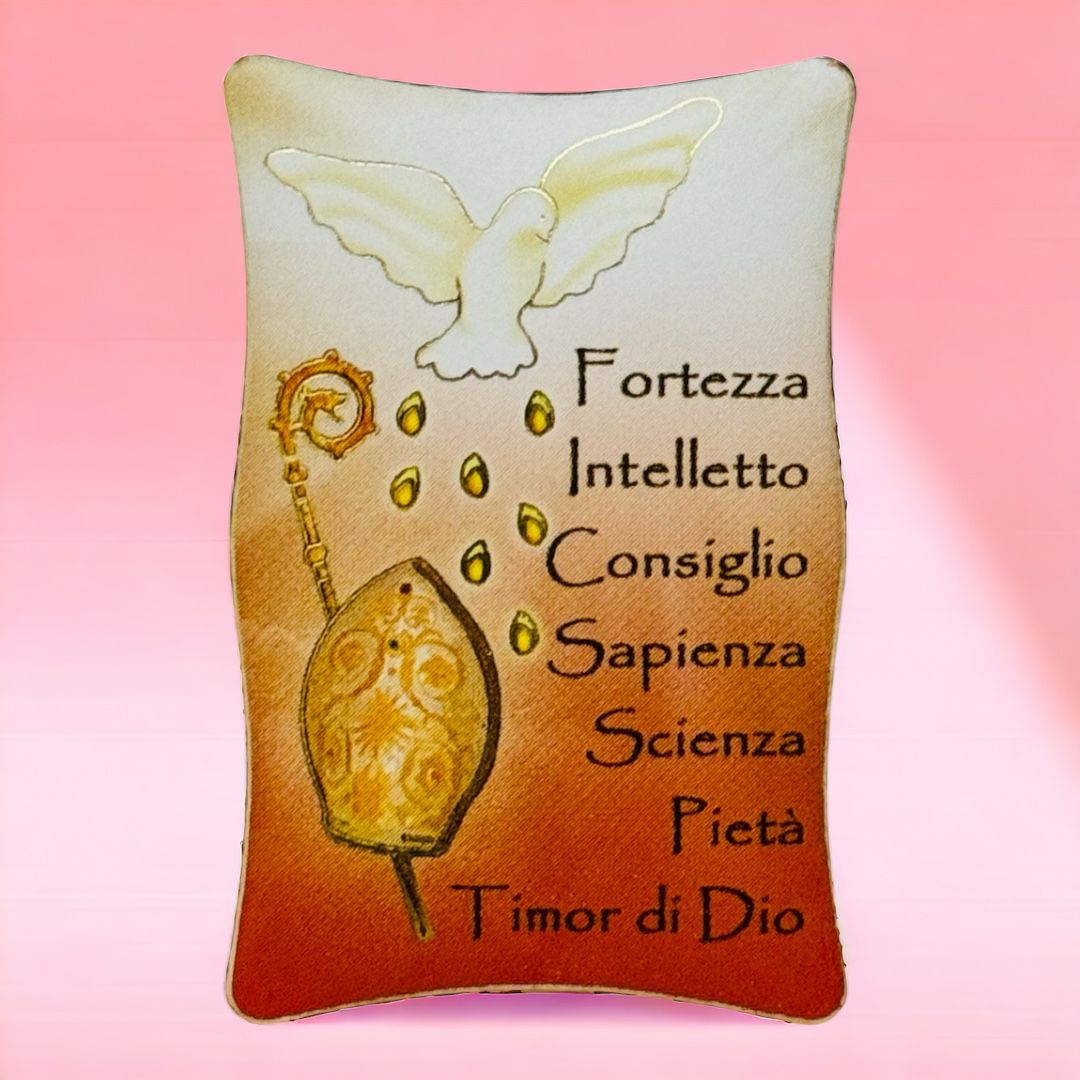 Mini Quadretto Smussato in Confezione con Cartoncino (10x 6,5 cm)