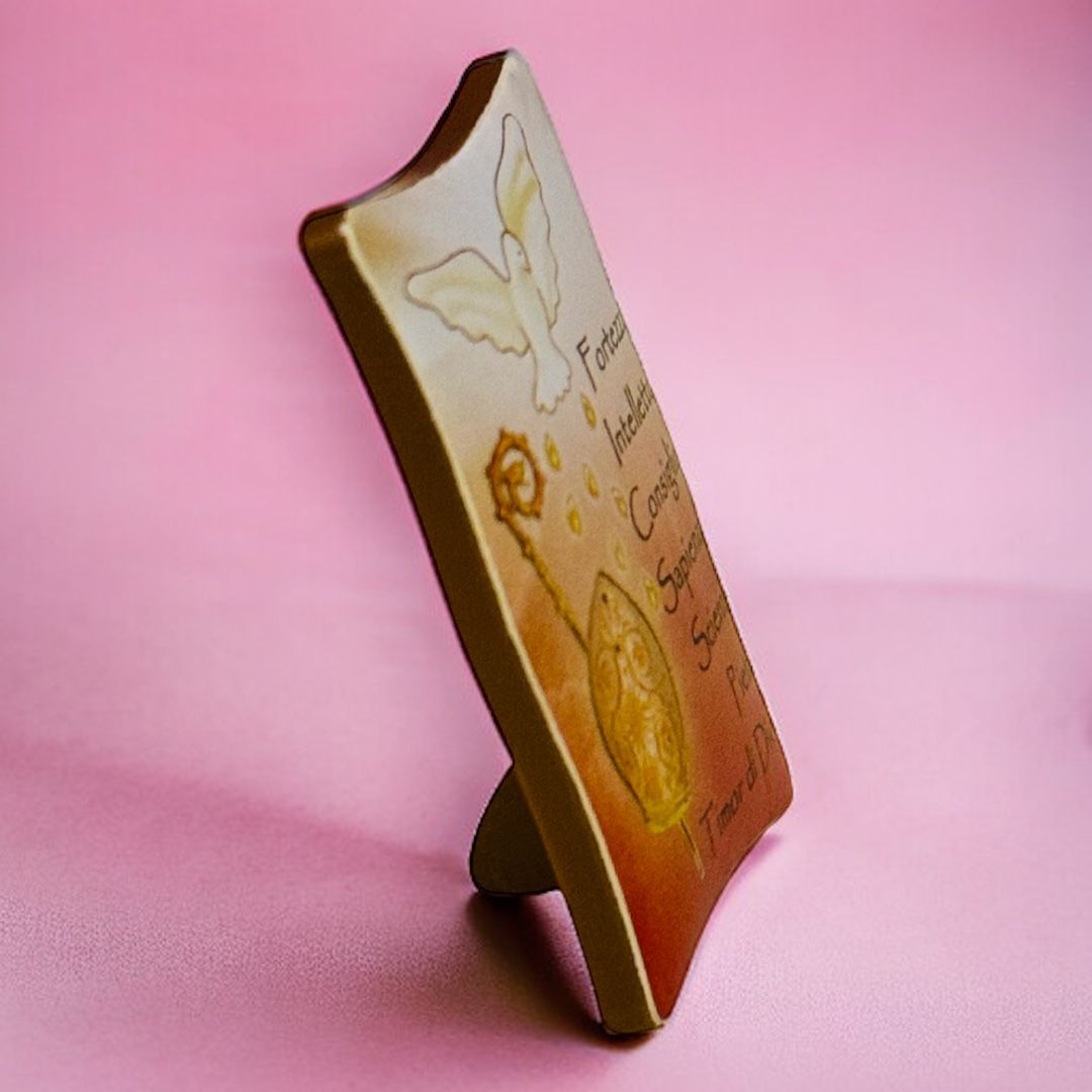 Mini Quadretto Smussato in Confezione con Cartoncino (10x 6,5 cm)