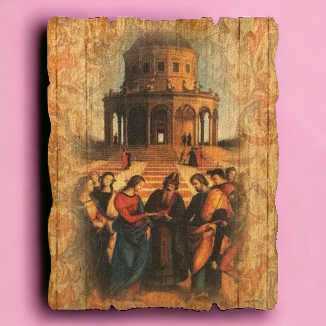 Calamita con Raffigurazione Nozze di Cana