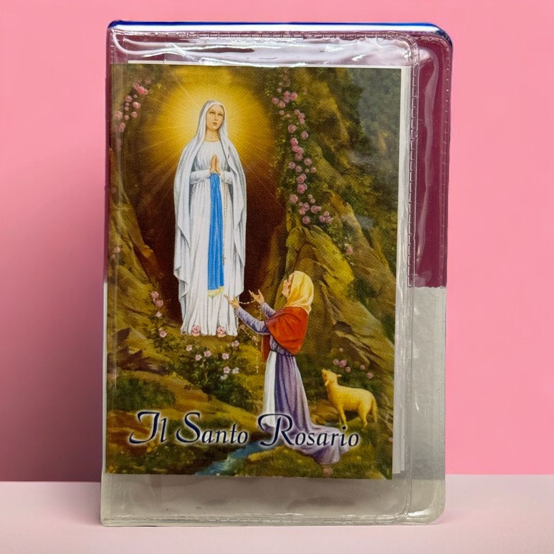 Libro Rosario Lourdes con Misteri e Litanie
