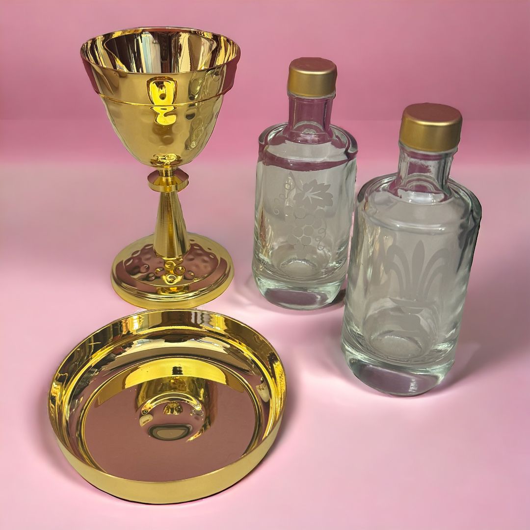 Zaino in Pelle Capiente con Numerose Tasche e Scomparti (Completo di oggetti liturgia)