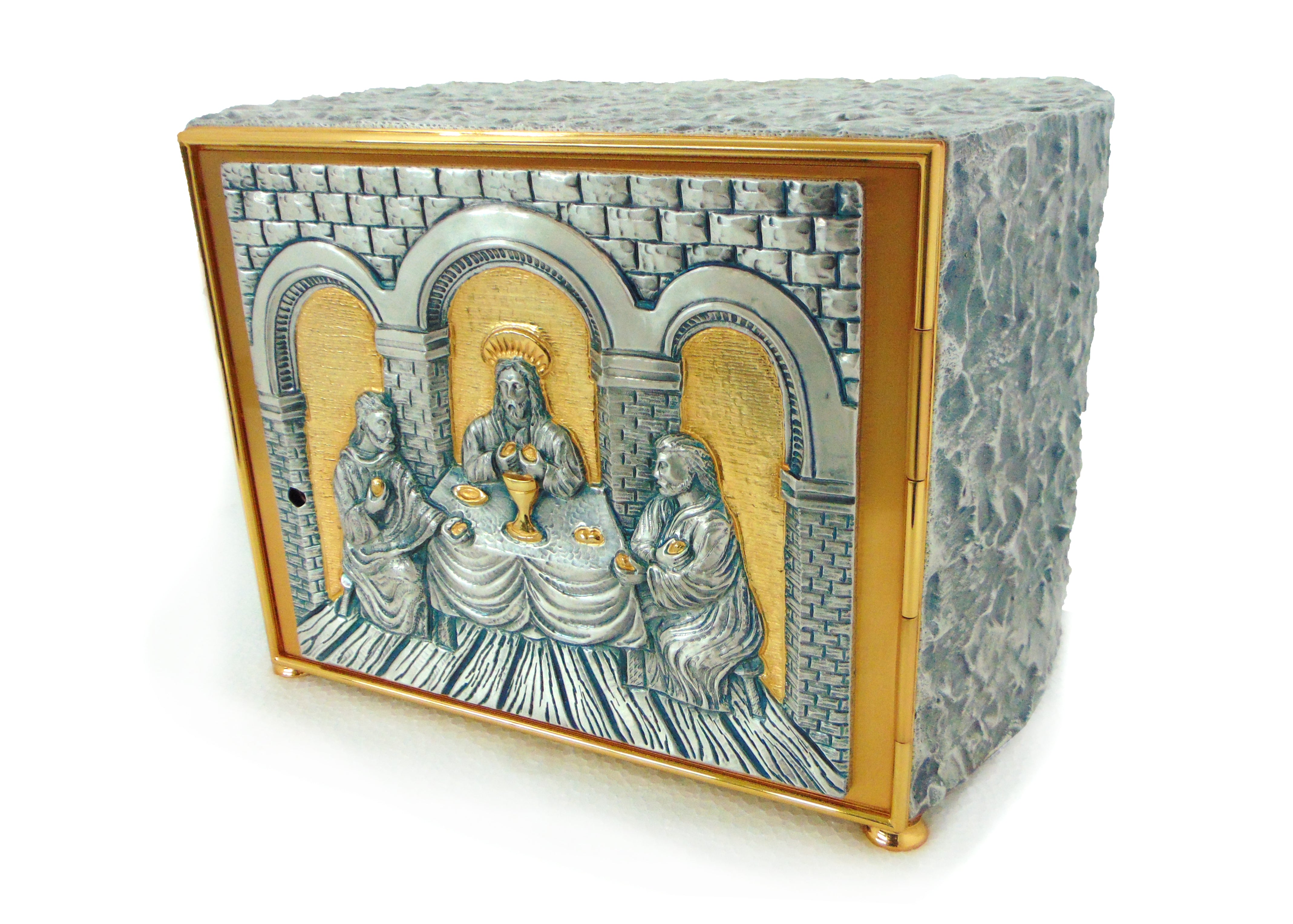 Tabernacolo in Bronzo Porta Cena di Emmaus