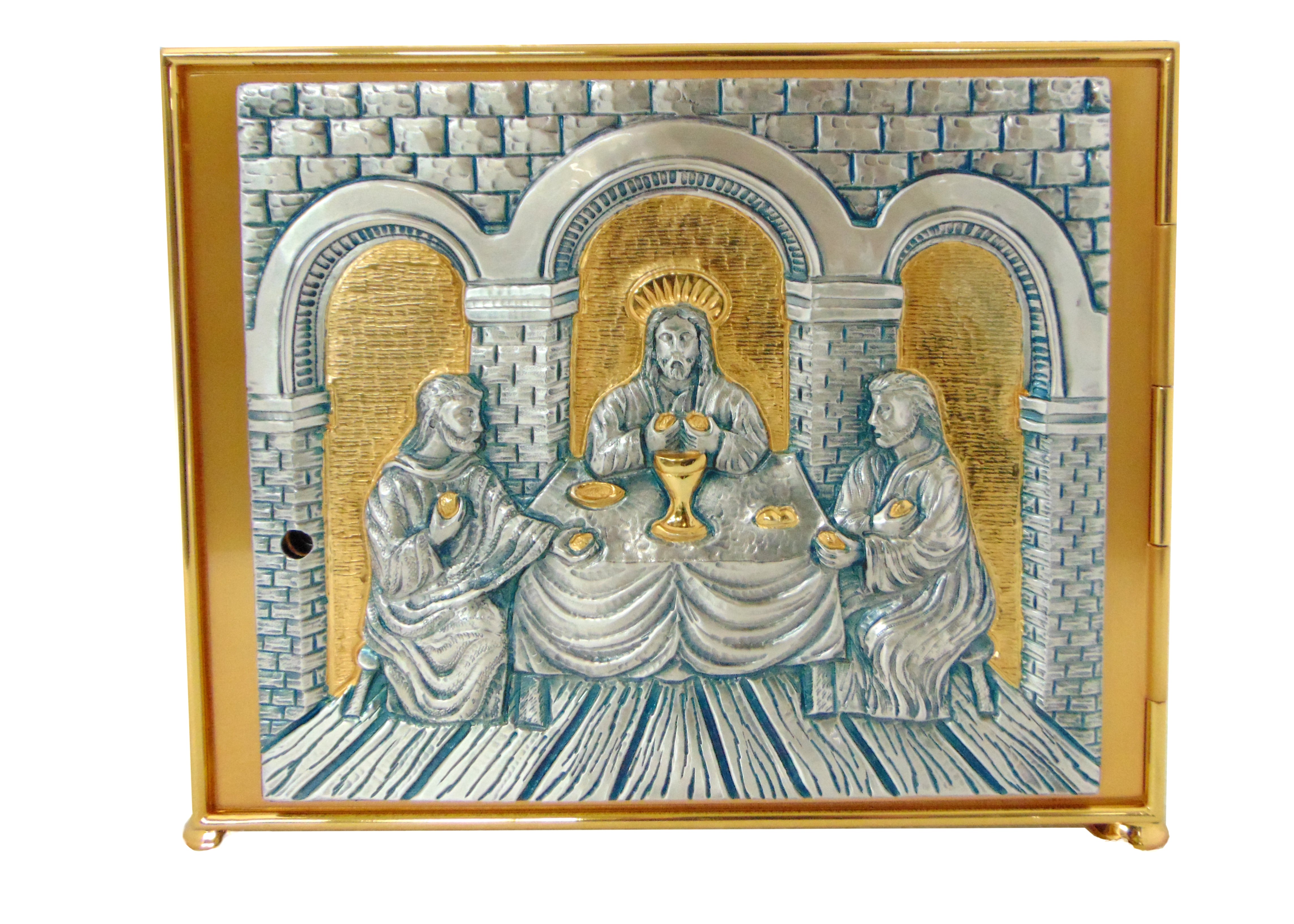 Tabernacolo in Bronzo Porta Cena di Emmaus