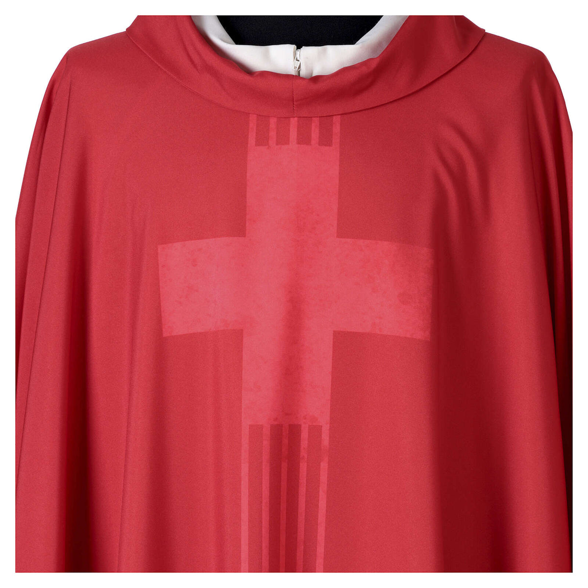 Casula con Croce e Fasce Stilizzate (Disp. Colori Liturgici)