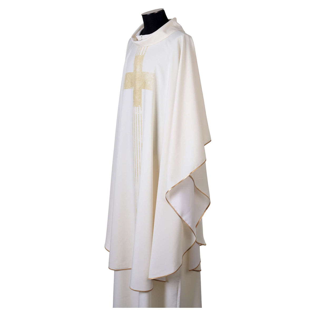 Casula con Croce e Fasce Stilizzate (Disp. Colori Liturgici)