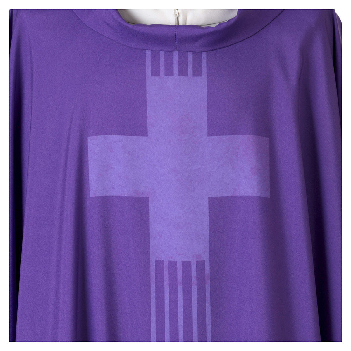 Casula con Croce e Fasce Stilizzate (Disp. Colori Liturgici)