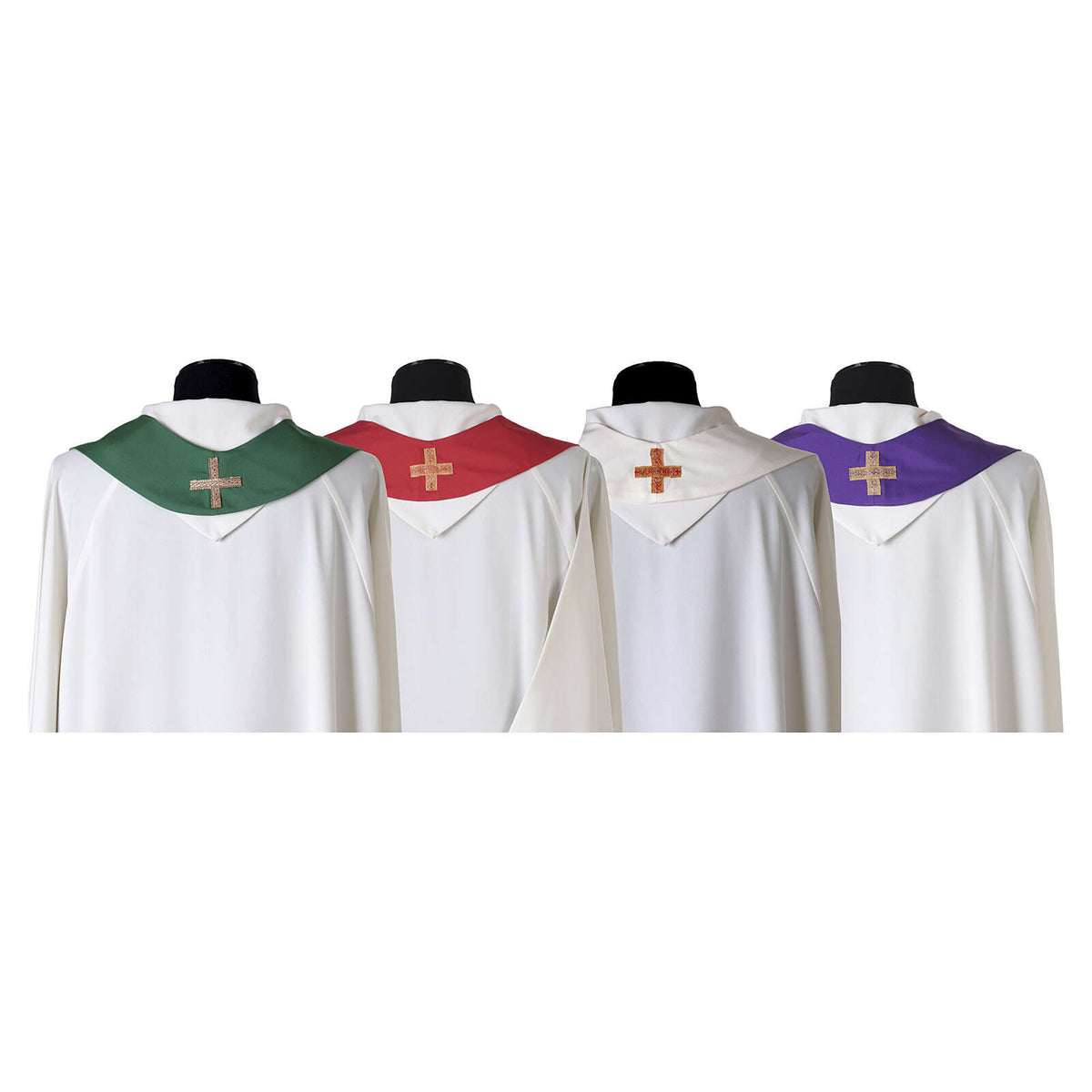 Casula Colomba Spirito Santo e Decori Floreali (Disp. Colori Liturgici)