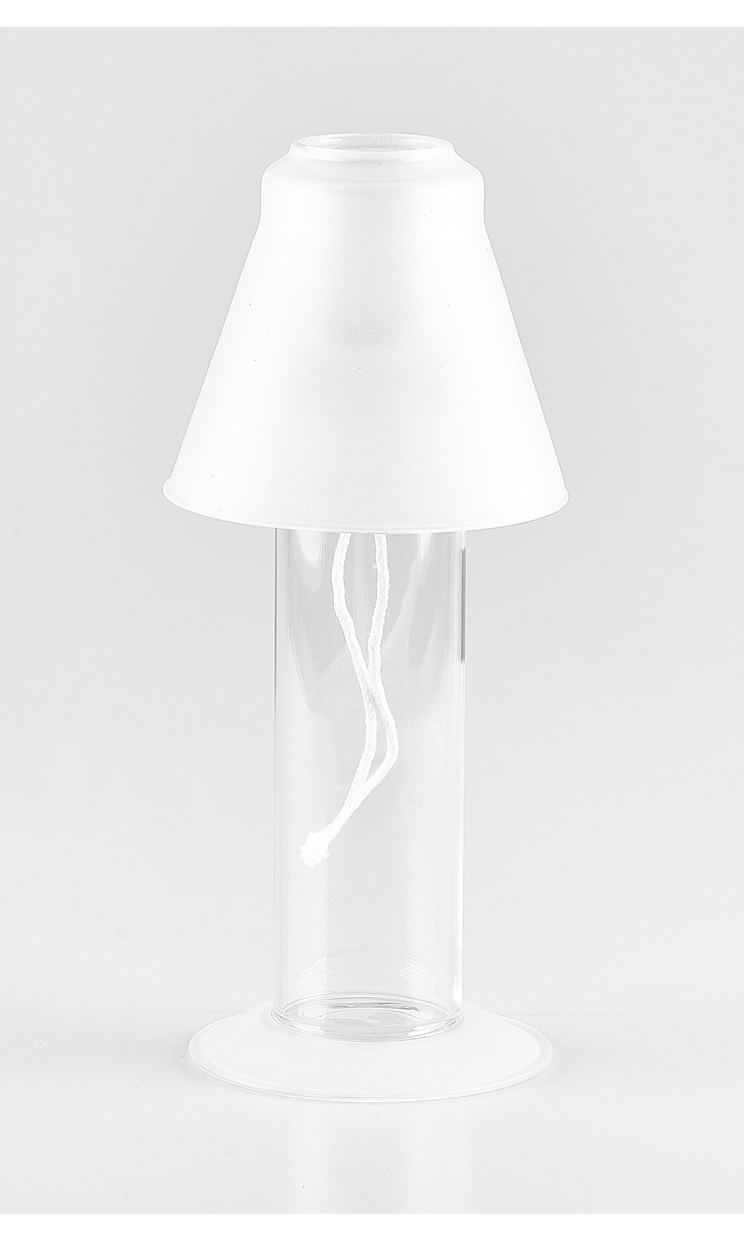 Lampada a cera liquida antivento