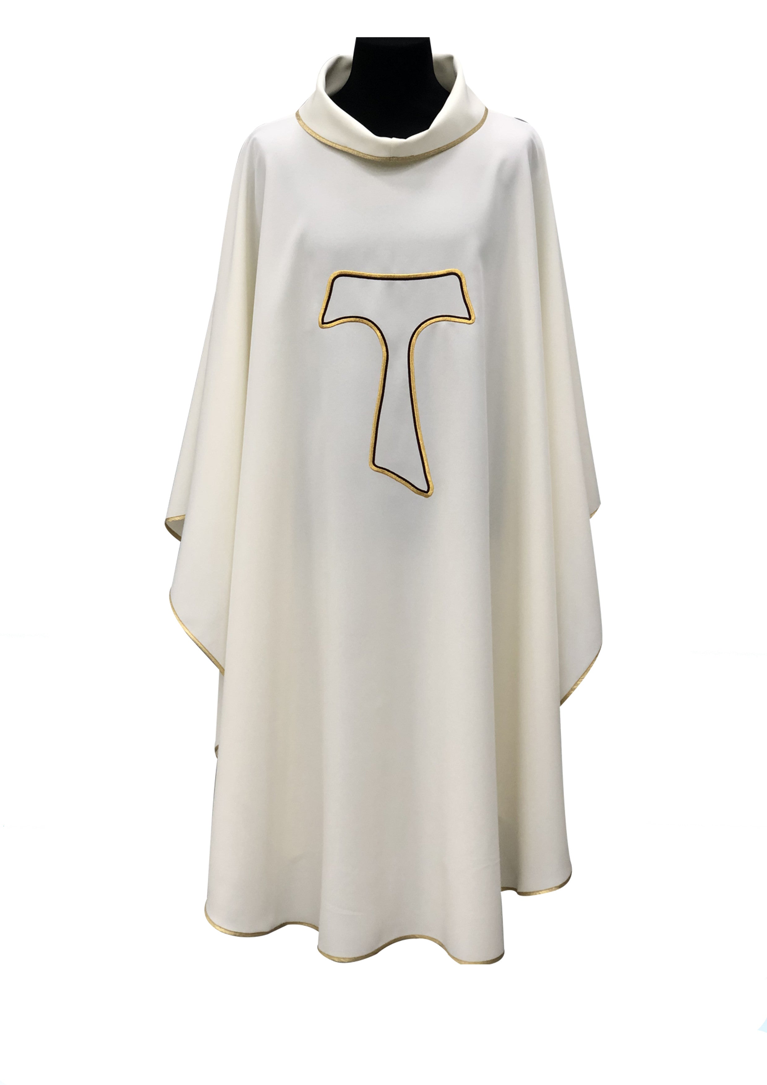Casula Liturgica Stampa a Sublimazione TAU  (Colori Liturgici Disponibili)