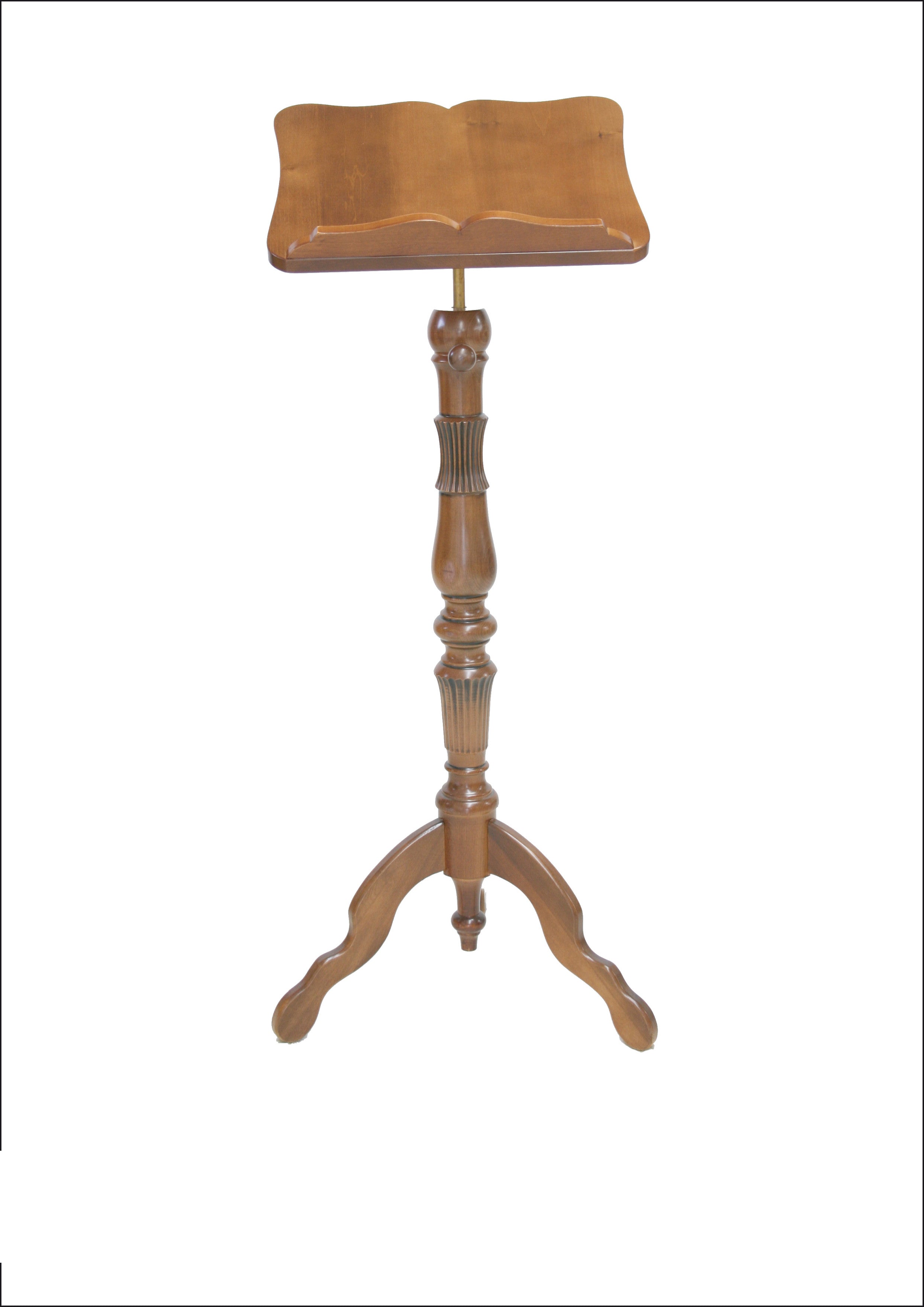 Leggio a stelo Base cavalletto in Legno massello