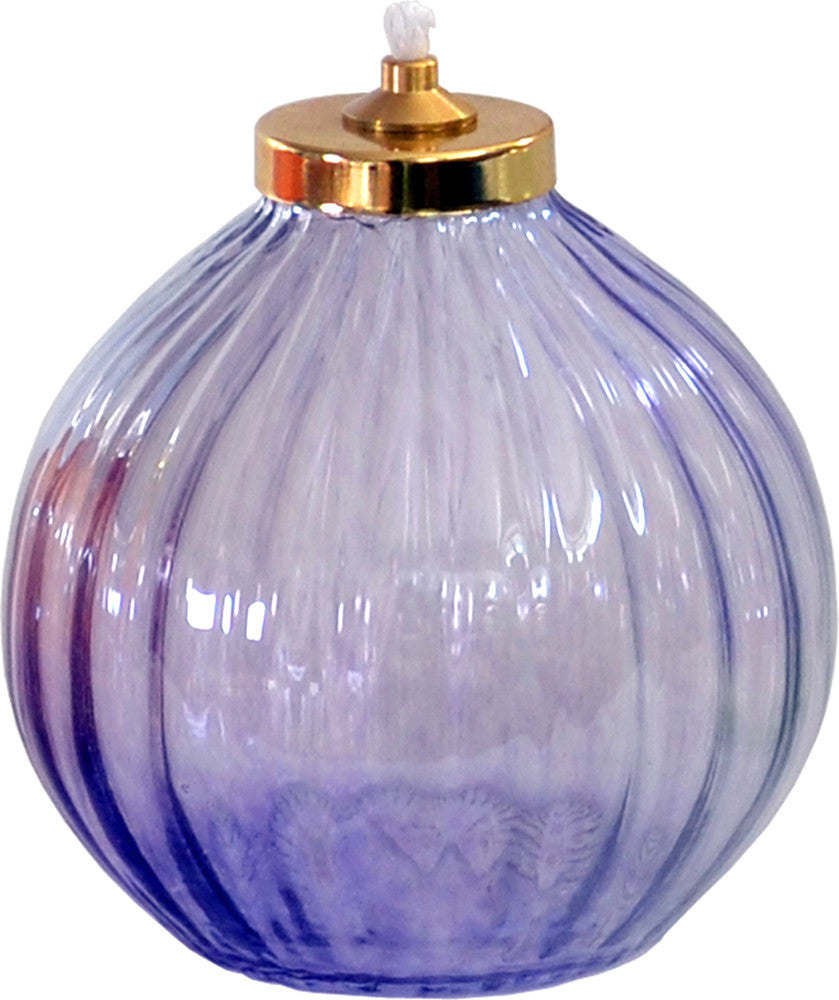 Lampada in vetro piccola per cera liquida (Altezza cm. 9x 8,5)