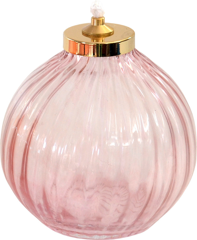 Lampada in vetro piccola per cera liquida (Altezza cm. 9x 8,5)