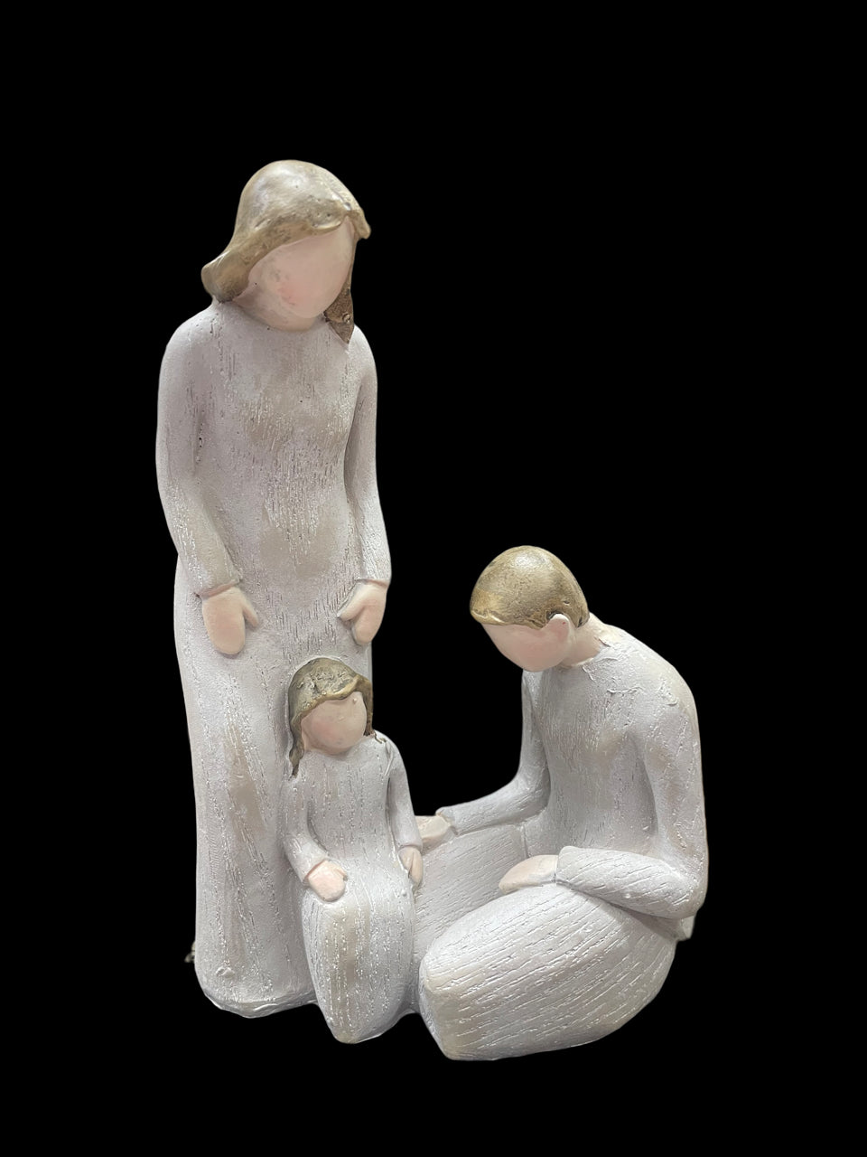 Statua Famiglia h. 18 cm