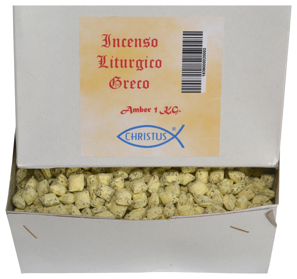 Incenso Greco Confezione 1 Kg Profumazione Amber