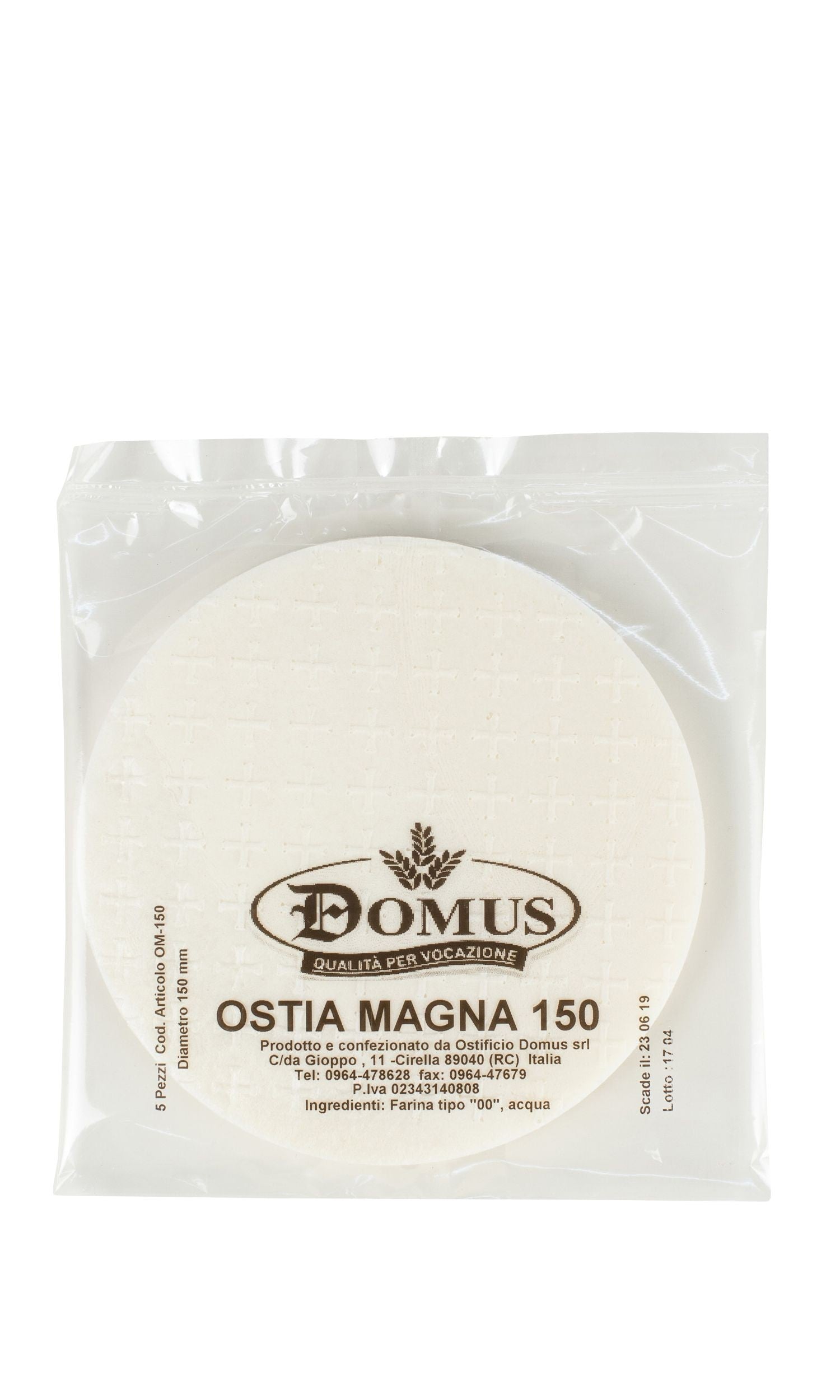 Ostia Magna Disponibile in Diam. 125/150/225 mm