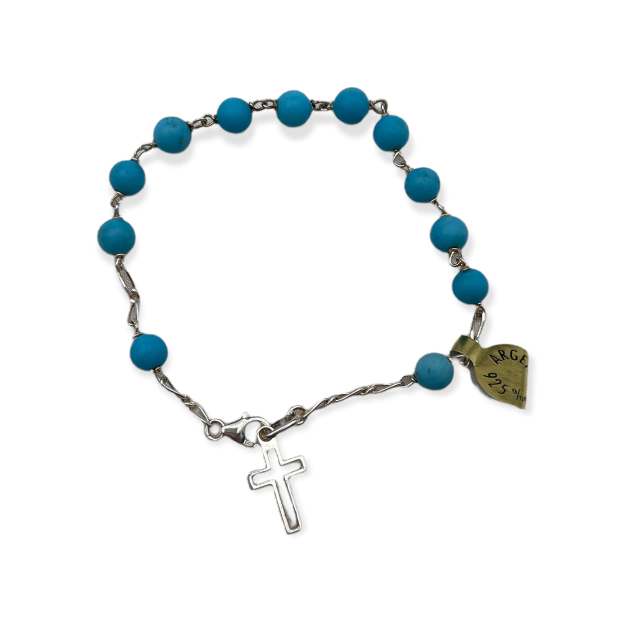 Bracciale Decina in Argento con Lapisluzzoli