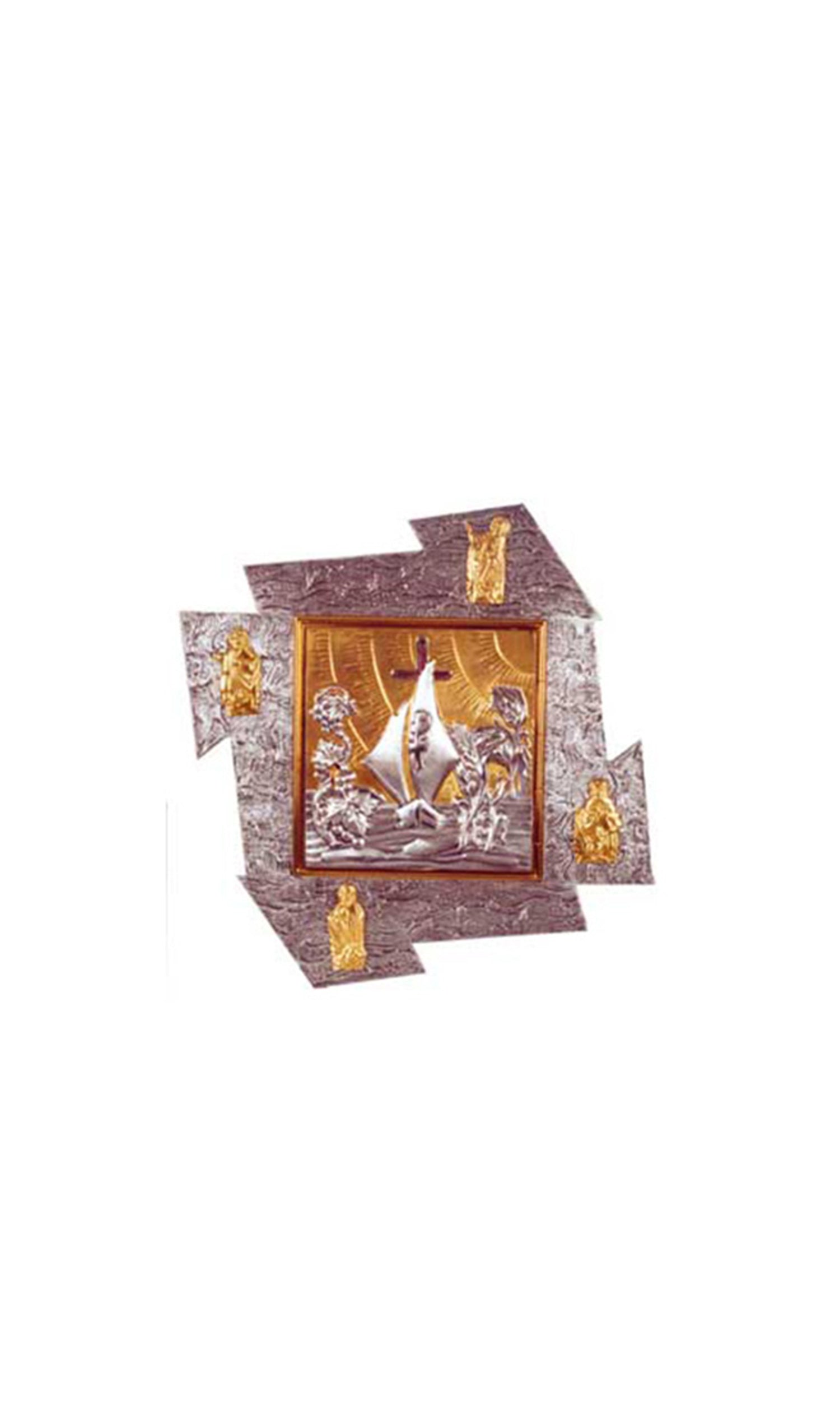 Tabernacolo da incasso in Bronzo Porta bicolore e Cornice moderna