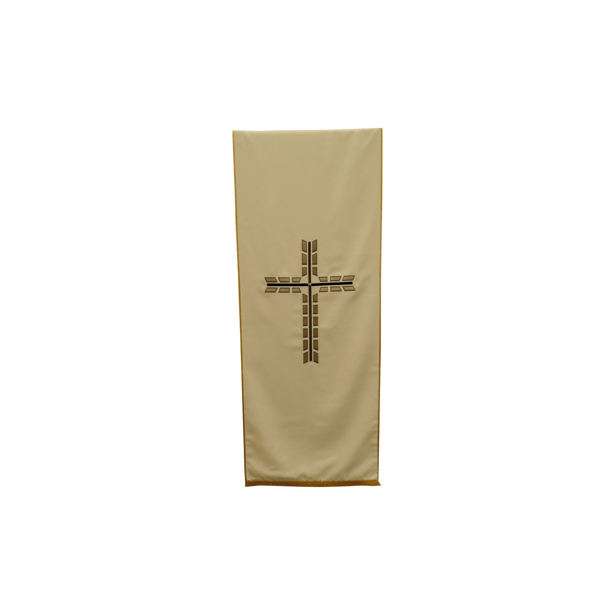 Coprileggio Liturgico Quattro colori con Croce spezzata in poliestere
