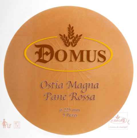Ostia Magna Pane Rossa Diam. 150 mm Conf. 5 Pezzi