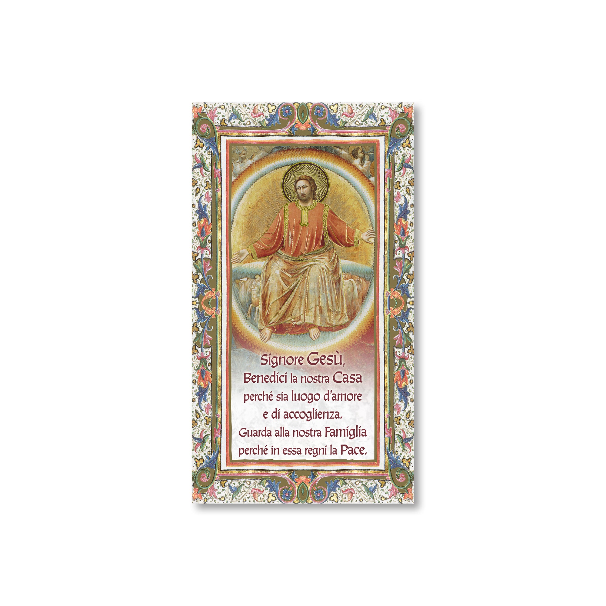 Cartoncino Benedizione con Gesù 100 Pezzi