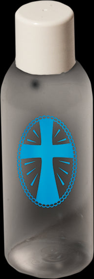 Bottigliette Acqua Benedetta Croce Blu 100 pezzi